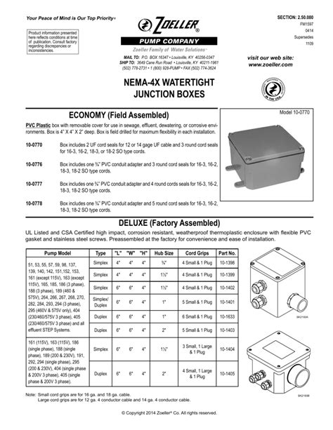 anema 4 junction box size